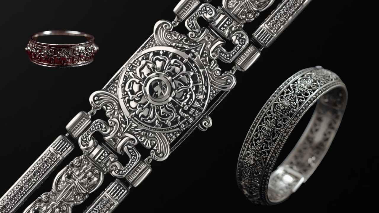 রুপার ব্রেসলেট দাম