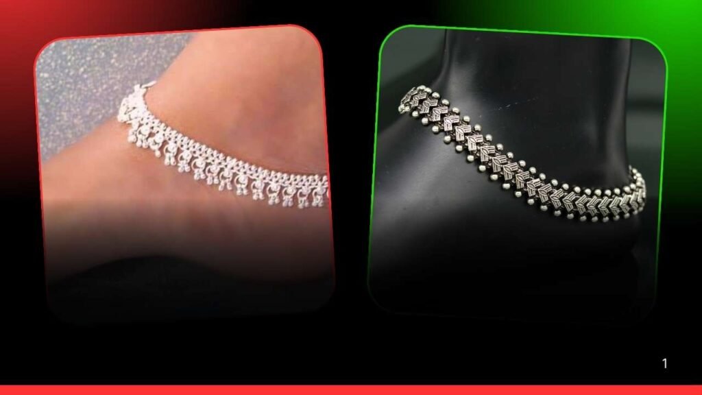 রুপার নুপুরের দাম