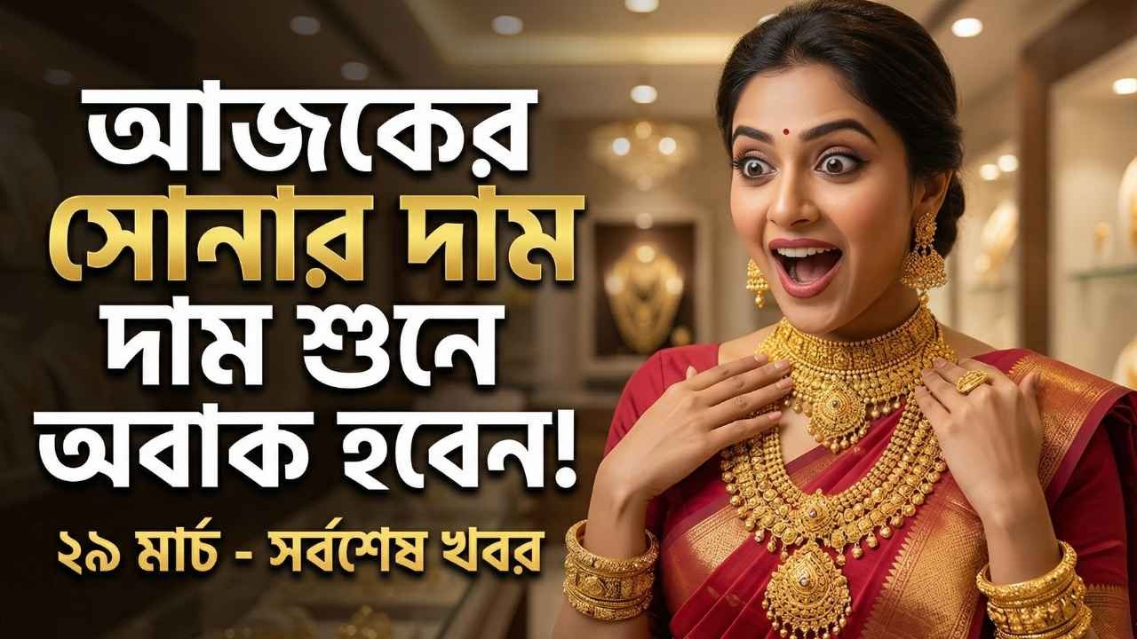 সোনার দাম - ২৯ মার্চ